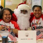 SLA Social Action Committee at Breakfast with Santa